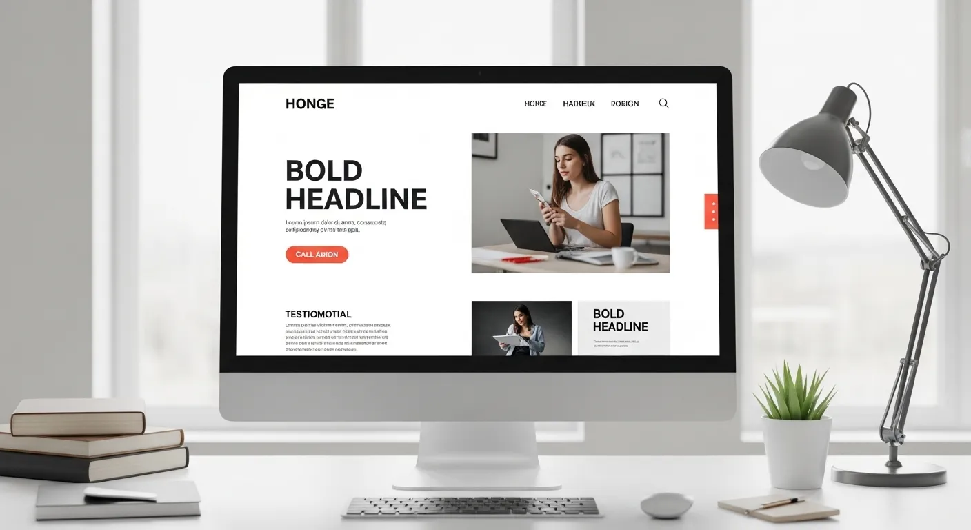 Landing Page Design Tips That Convert																									