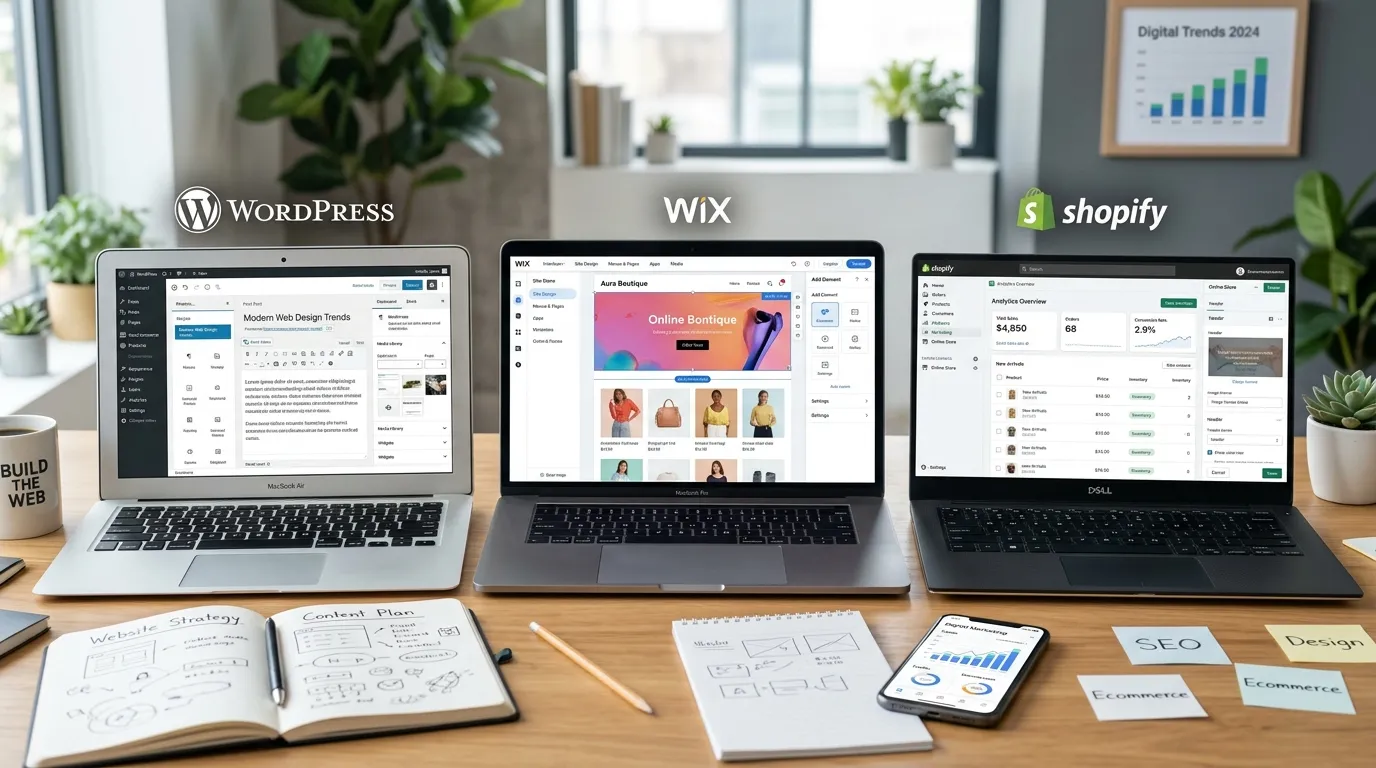 WordPress Vs Wix Vs Shopify: Which One is Best?